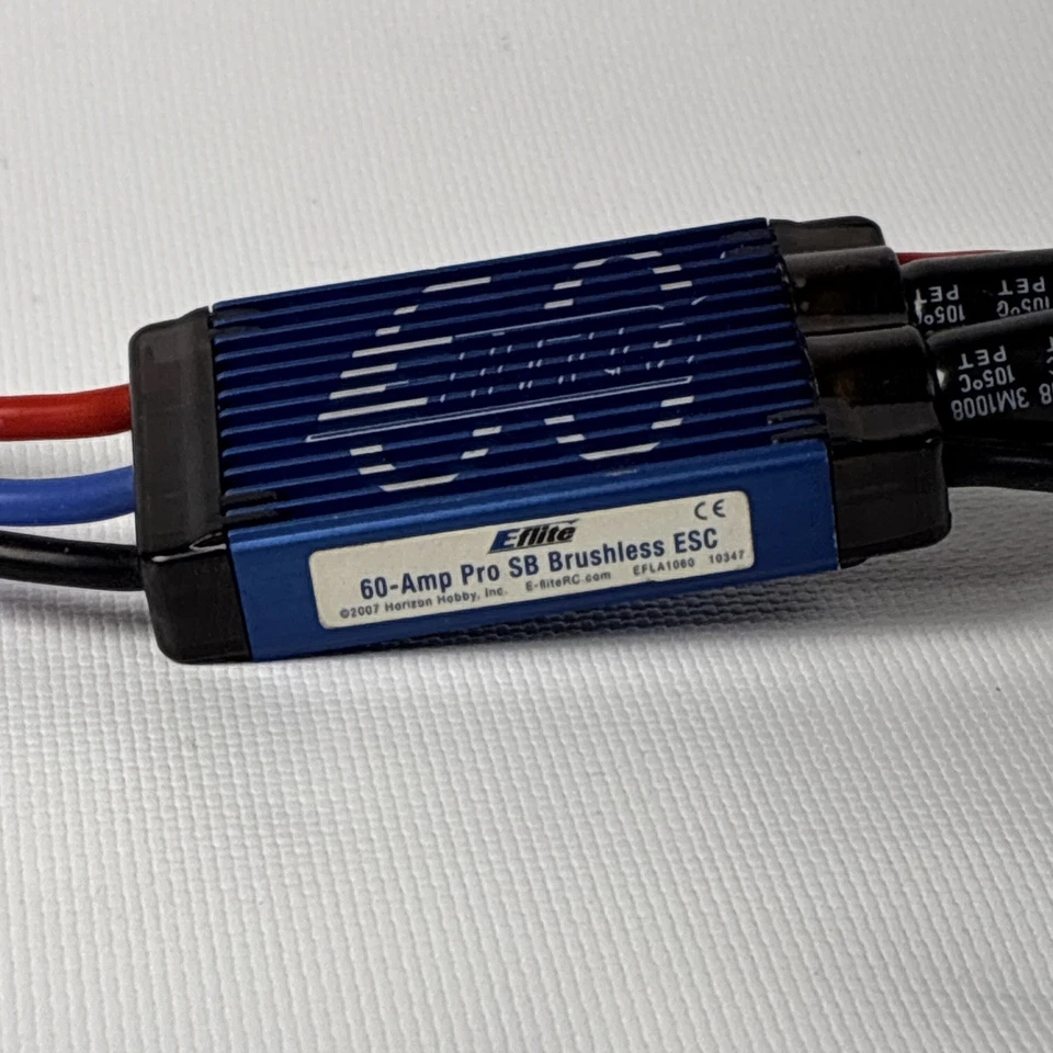E-Flite 60 Amp Pro SB Brushless ESC Electronic Speed Control - Image 2 of 4