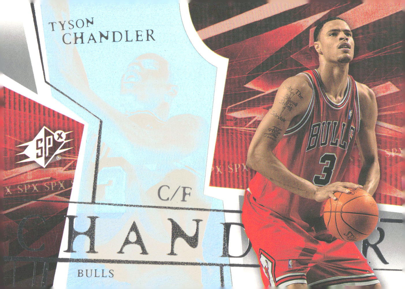 2003-04 Upper Deck SPX - #8 Tyson Chandler Bulls