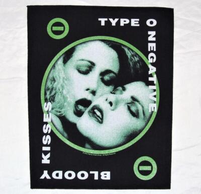 Type O Negative Bloody Kisses Large Back Patch Heavy Metal