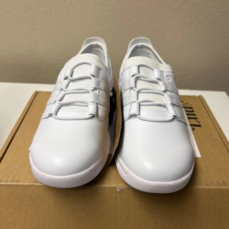 Shoes For Crews Slip-Resistant Women's Athletic Sneakers White Size 5.5 - Image 2 of 4