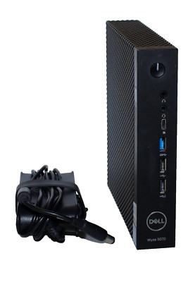 Winziger lüfterloser PC Dell Wyse 5070 Intel Quad. 8Gb DDR4 RAM 160Gb SSD WLAN Win11P 4K