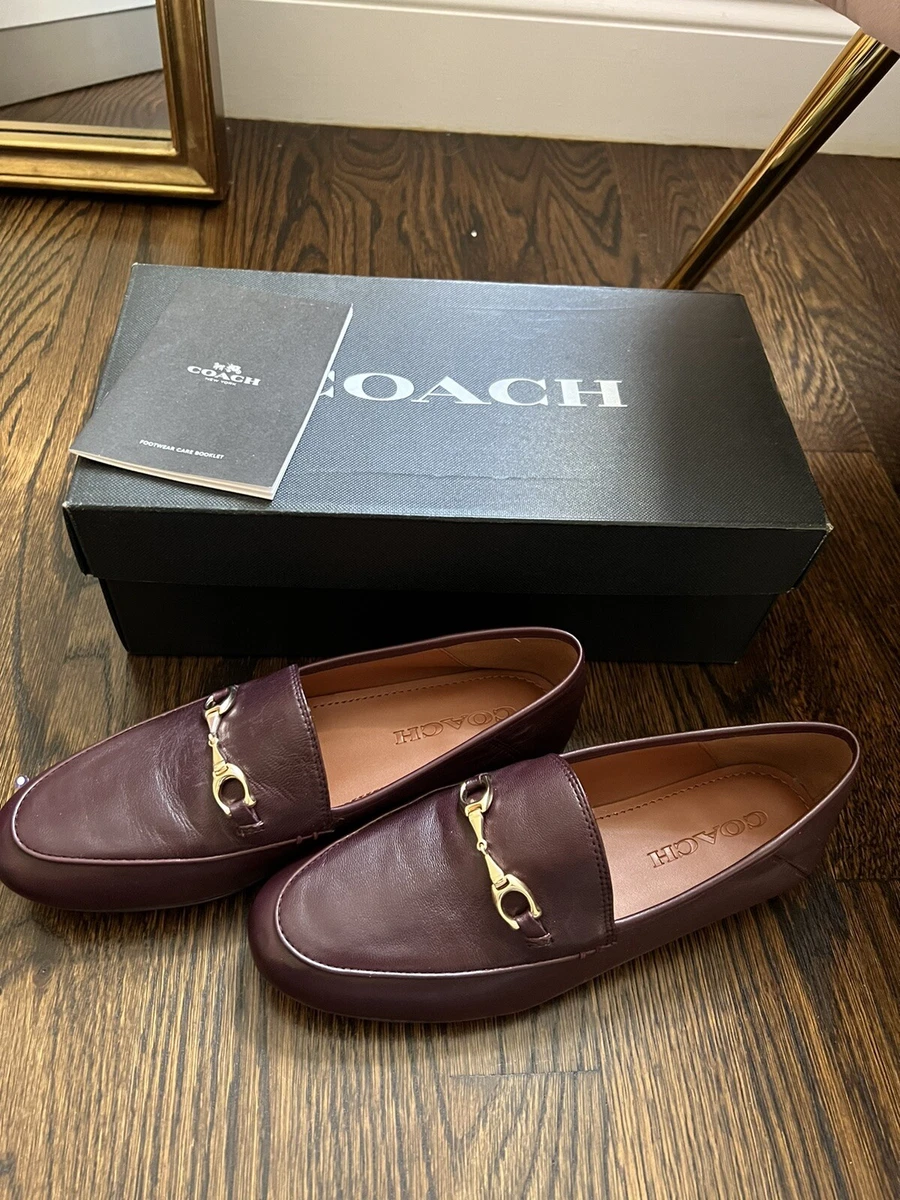 Coach loafers sale for ladies
