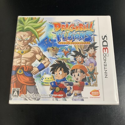 Unopened 3DS Dragon Ball Fusions Nintendo Bandai Namco Sealed RPG