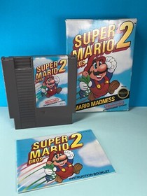 NINTENDO NES / SUPER MARIO BROS. 2 USA 1988 / BON ETAT