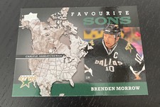2008-09 Upper Deck Series 2 Favourite Sons Brendan Morrow Dallas Stars! FS8