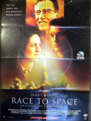 Race To Space - Mission ins Unbekannte - Videoposter A1 84x60cm gefaltet