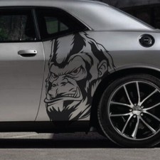 2x Gorilla King Kong Side Hood Car Decal Truck Vehicle Pickup Graphic Tailgate