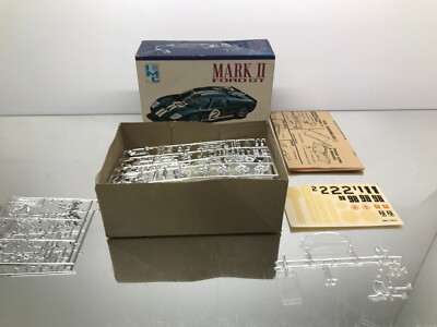 IMC 112 FORD GT GT40 #2 MARK II -1:25- UNBUILT PLASTIC KIT IN BOX