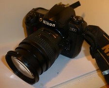 NIKON D100 DSLR + 18-70mm AF-S G ED ZOOM LENS + MH-18a CHARGER, WORKING   (867)