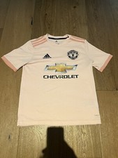 Manchester United Soccer Shirt Away 2018/19 Youth Large