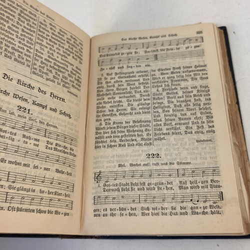 Gesangbuch der Evangelischen Kirche German Hymnal 1906 Original LCMS Hymnal - 第 22/24 張圖片