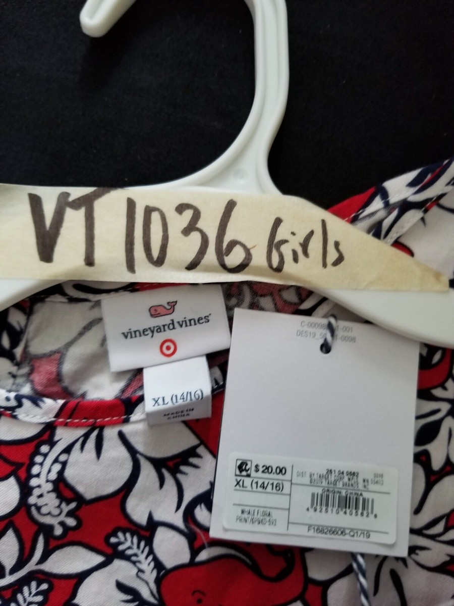 Vineyard Vines Target Womens Plus Size 2X Bathing Suit Swim One Piece Blue Whale