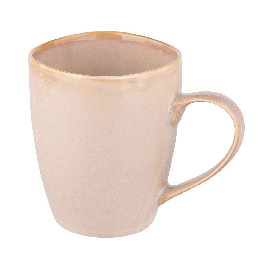 Coffee Mug Tea Tableware Elements Boho Style Sand Color 320 ml