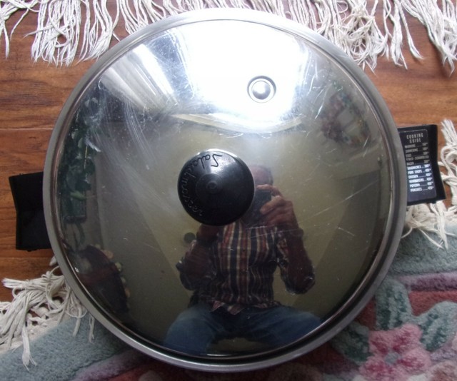 Vintage Saladmaster Electric Skillet Model 7817 Controller 3581e Fryer