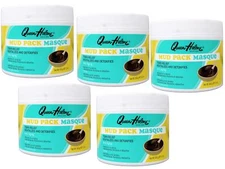 5 Pack - Queen Helene Mud Pack Masque Cleanser for Smooth, Tight Skin, 12 oz
