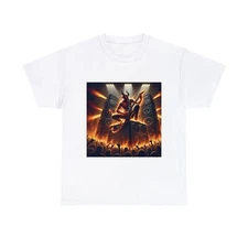 Streetwear Designer Unisex T-Shirt Rock Demon Concert Metal Guitarist The Devil