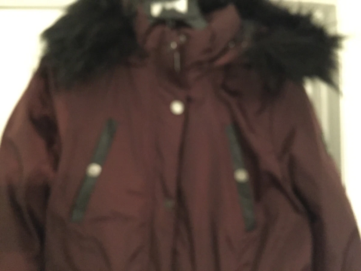 Rocawear Classic Women's Puffer Parka Jacket Hooded Coat Size Large Faux  Fur | eBay