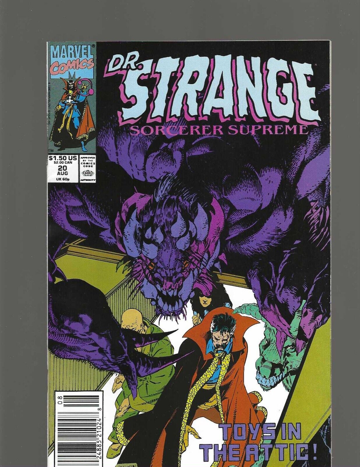 Dr. Strange #20 (1990, Marvel) NM- 9.2, Brother Blood & Twin Appearance