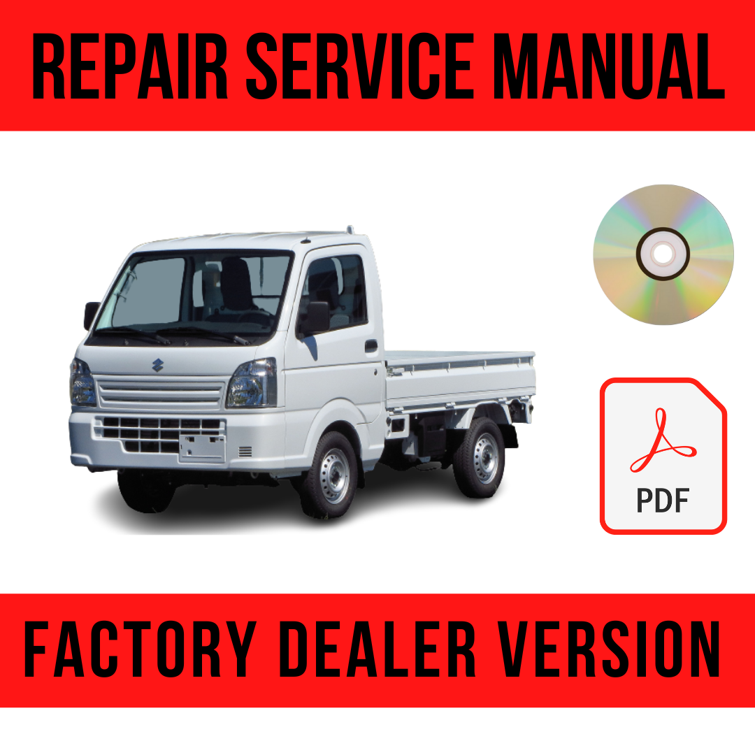 1999-2013 Suzuki Carry Factory Repair Manual CD | CD