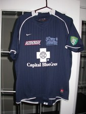 Maillot de football USL Harrisburg City Islanders match/match porté/utilisé Reinberg USISL
