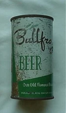 BULLFROG BEER CAN (1950s STEEL PUNCH-TOP) - MONARCH BREWING COMPANY, CHICAGO