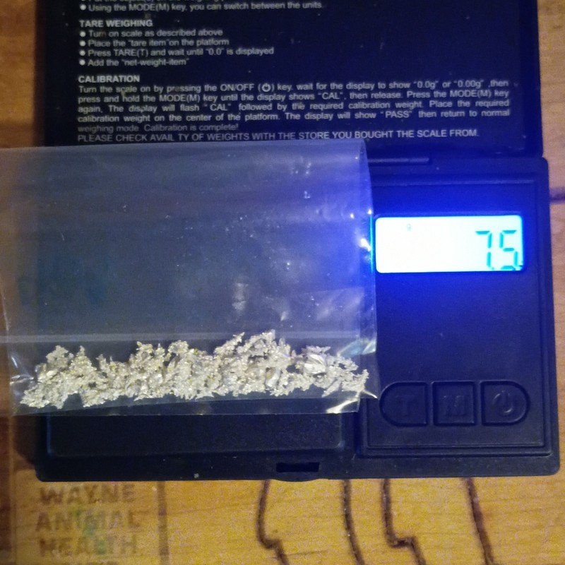 Silver Shot Grain/Pieces 7.5g Silver Bullion Scrap, Uncertified