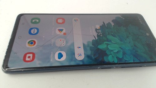 Samsung Galaxy S20 FE 5G SM-G781U Cellphone (Blue 128GB) T-Mobile CRACKED