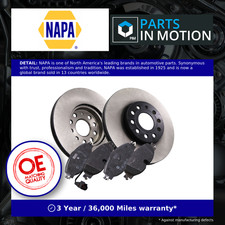 2x Vented Brake Discs and Pads fits SKODA KAROQ NU7 1.5 Front 2017 on 288mm Set