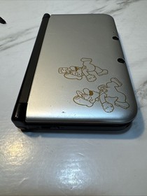 Nintendo 3DS XL Mario & Luigi Dream Team Silver Handheld System Tested Working