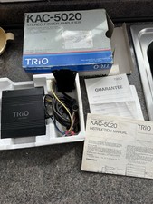 Vintage 1980’s Kenwood Trio KAC-5020 In Car Stereo Power Amplifier