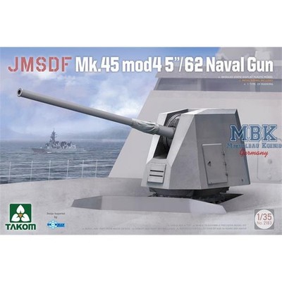 TAKOM MODEL TAK2183 JMSDF Mk.45 Mod.4 5''/62 Naval Gun