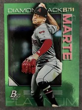 2020 Bowman Platinum - Ketel Marte #32 Green /99