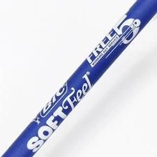 c1990s Soft Feel Stic BIC Salesman Sample Advertising Pen Cap Blue Retro G9