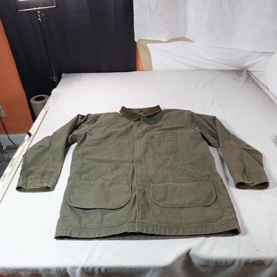 RedHead Chore Jacket Mens 2XL Green Canvas Barn Coat Hunting Lined Outdoor Work