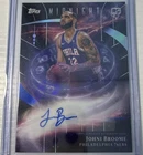 Topps Midnight Johni Broome 76ers Stroke of Midnight Auto Rookie #SMR-JBR