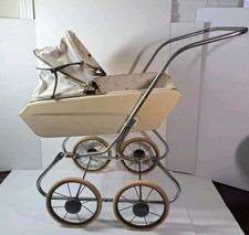 Vintage Baby Doll Stroller Buggy for Large Dolls or Decor