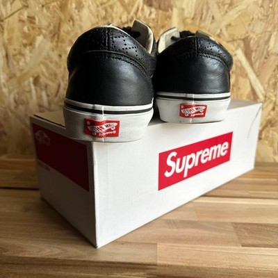 Men 11.0US Supreme Vans Perf Check School 15Ss Limited Edition 