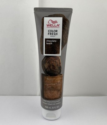 Wella Color Fresh Mask, Color-Depositing Hair Mask, CHOCOLATE TOUCH, 5 fl oz