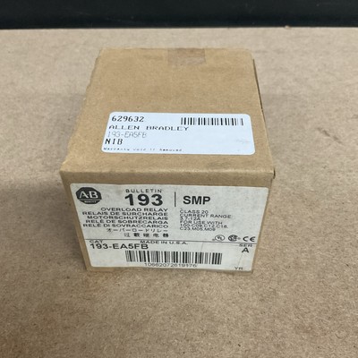 Allen-Bradley 193-EA5FB Overload Relay Ser A 3.7-12A