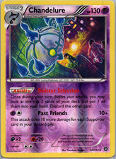Chandelure 50/114 - Steam Siege - Rare - Reverse Holo - Near Mint 