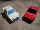 2 Lot Transformers G1 Throttlebots Autobots Searchlight & Chase