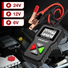 BM550 Car Battery Tester 6V 12V 24V 100-2000 CCA 2Ah-220Ah Detect AnalyzerTool