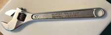 Snap On Blue Point 10 Adjustable Wrench Kenosha Wisconsin Vtg Usa Alloy Steel