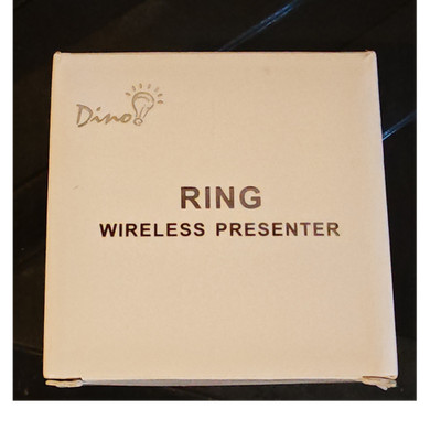 Dino Wireless Presenter Ring, kabellos, Modell Dino Ring, Schwarz