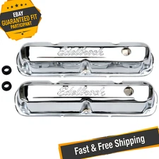 Edelbrock 4495 Signature Series Valve Covers for 65-91 Chrysler 318-340-360 V8