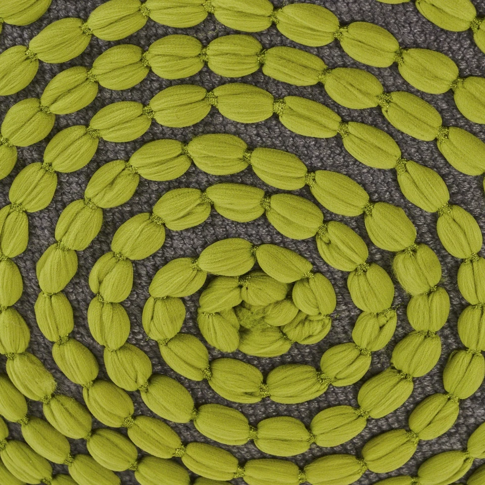 River Water Resistant Handcrafted Cylindrical Pouf - Image 4 of 4