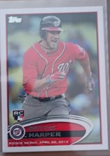 2012 Topps Update Series - Rookie Debut Bryce Harper #US183 (RC)