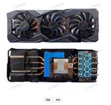 Graphics Card Heat Sink For GIGABYTE RTX2060S Dual Fan to Triple Fan