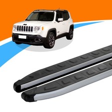 Trittbretter passend für Jeep Renegade ab Baujahr 07/2014 DOLU Silber mit ABE