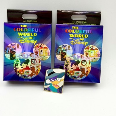 Disney WDI MOG Darkwing Duck Colorful World of Disney LE500 Color Change Pin D23